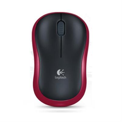 LOGITECH M185 NANO OPTİK KABLOSUZ KIRMIZI MOUSE 910-002237