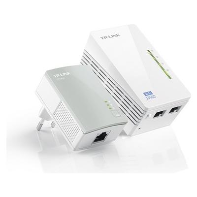 TEŞHİR TP-LINK TL-WPA4220KIT 2 PORT 300MBPS WİRELESS (KABLOSUZ) ELEKTRİK HATTI (PRİZ) ÜZERİNDE