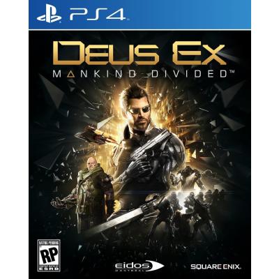 PS4 DEUS EX MANKIND DIVIDED - DAY ONE EDITION