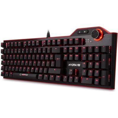 Everest Rampage Hydra R6 Siyah USB Aydınlatmalı Gaming Pro Q Multimedia Mekanik Klavye