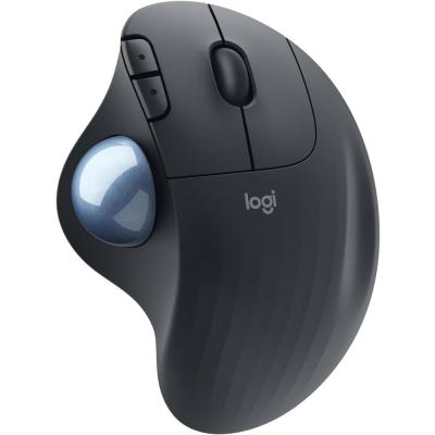 LOGİTECH ERGO M575 KABLOSUZ İZTOPU ÖZELLİKLİ KONFORLU ERGONOMİK MOUSE - SİYAH