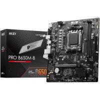 MSI MB PRO B650M-B AM5 DDR5 6800MHZ(OC) HDMI VGA M.2 USB3.2 2.5G LAN MATX