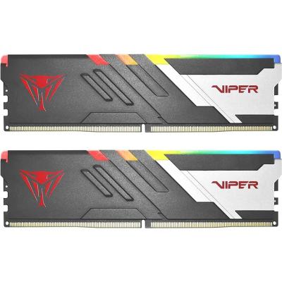 PATRİOT MEMORY VİPER VENOM RGB DDR5 32 GB (2 X 16 GB) 6000 MHZ UDIMM MASAÜSTÜ OYUN BELLEĞİ KİTİ - PVVR532G600C36K